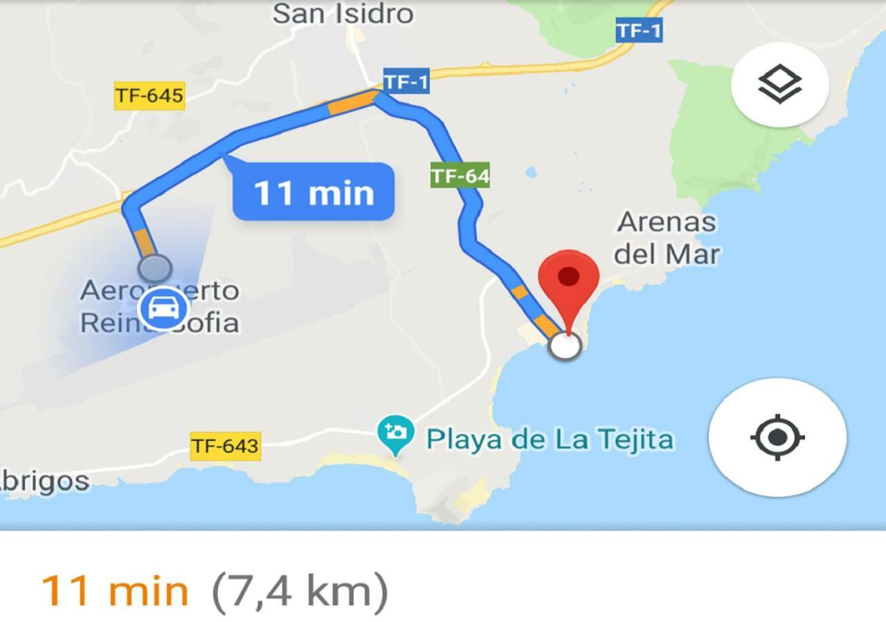 El Médano Ben'Sholidayflat Ideal For Families Groups And Couples Terrace Solarium Wi-Fi Netflix Smart Tv المظهر الخارجي الصورة